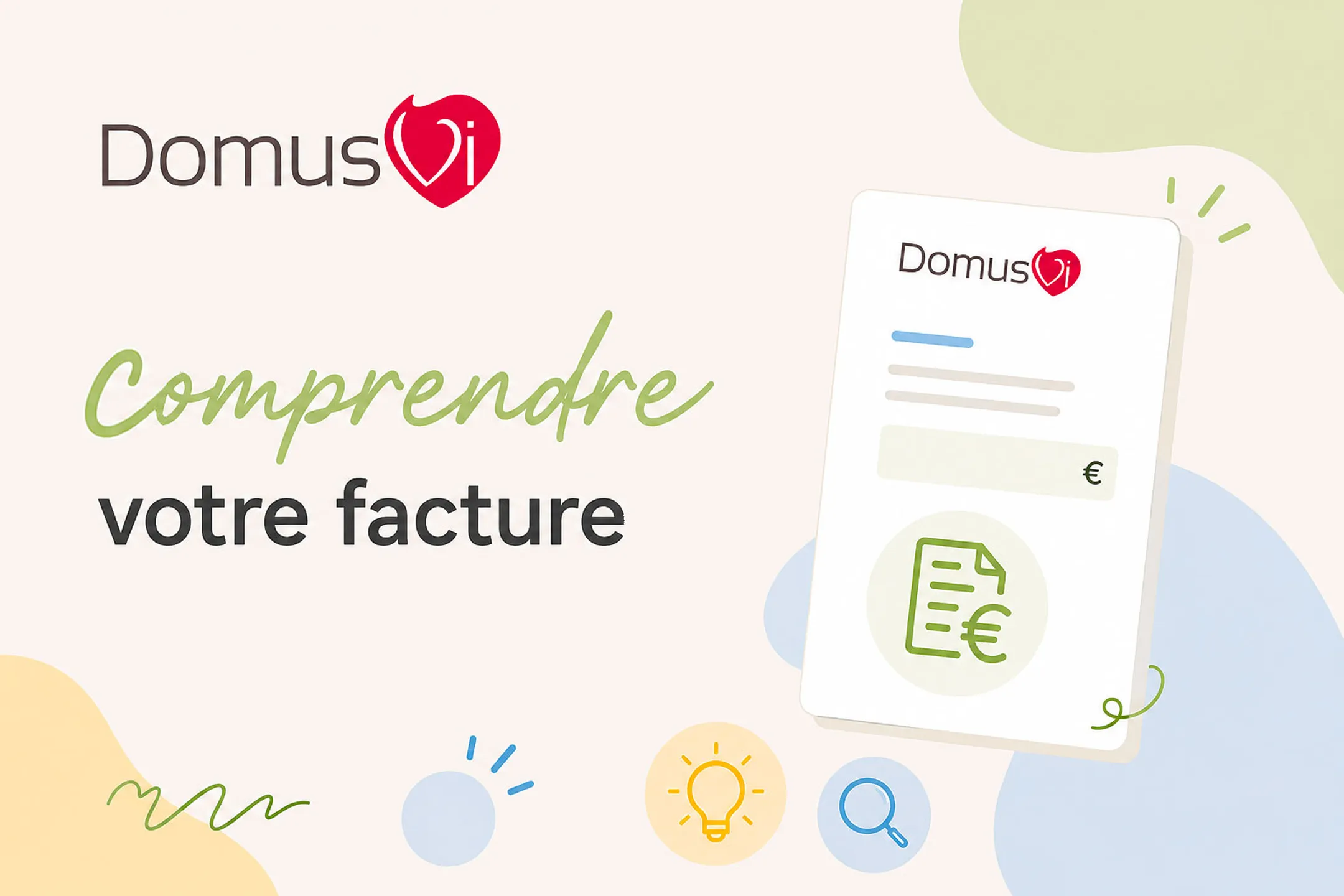 Comprendre sa facture ehpad domusvi