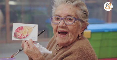 Portada video testimonial residente de Acalis