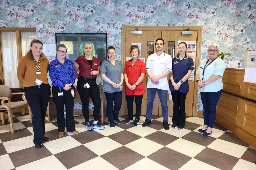 Staff at Cairnhill Nursing Home, Bray, Wicklow
