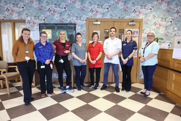 Staff at Cairnhill Nursing Home, Bray, Wicklow