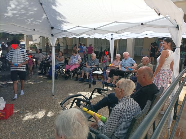 Fiesta con familiares