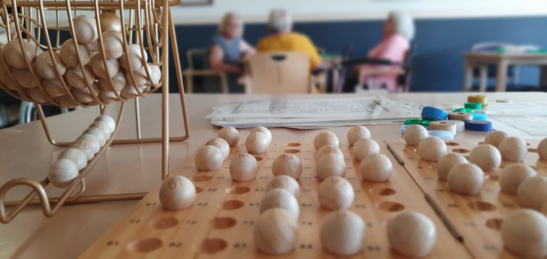 Bingo en residencias ancianos