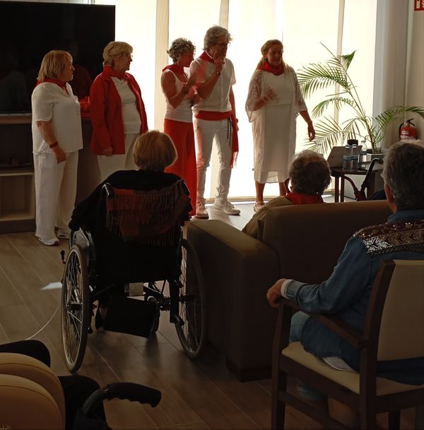 programa especial de grupo de música