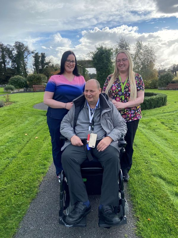 Staff at St Doolagh's Park Care & Rehabilitation Centre