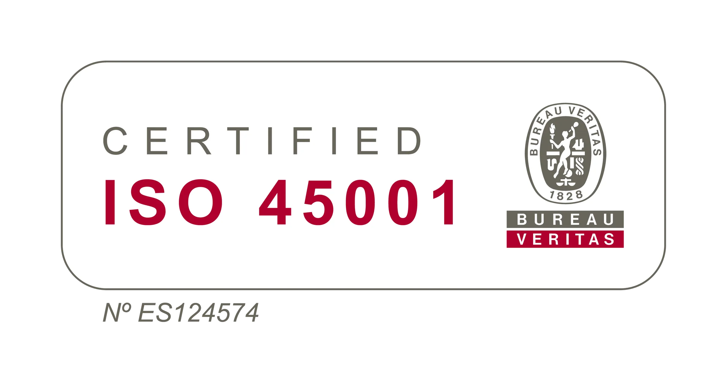 Certificado ISO 45001