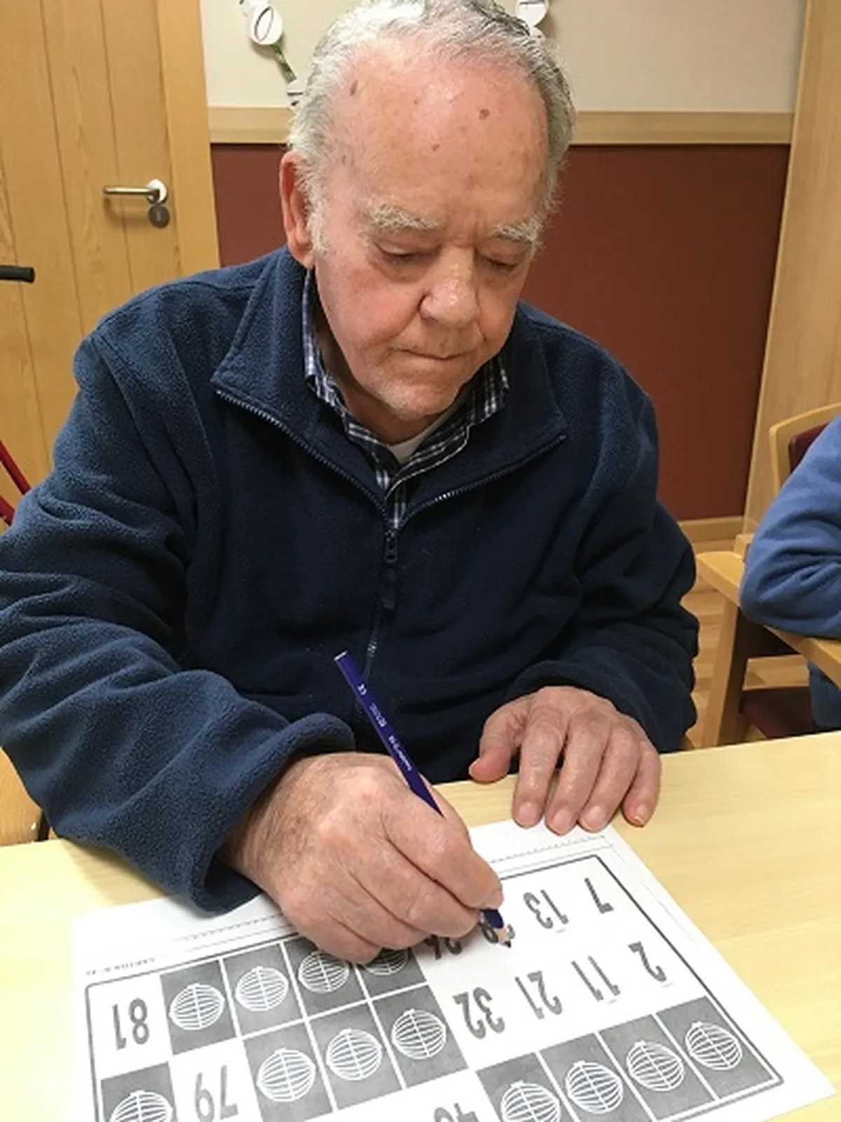 Bingo en residencias ancianos