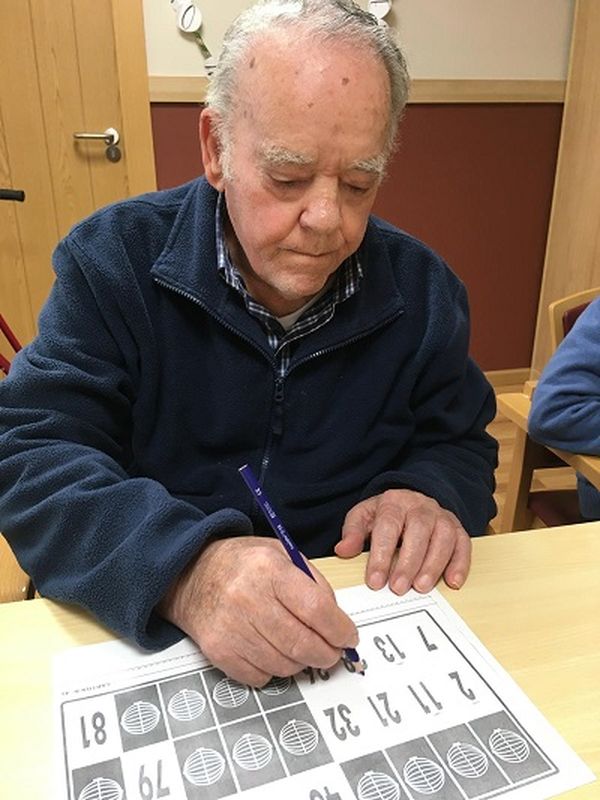 Bingo en residencias ancianos