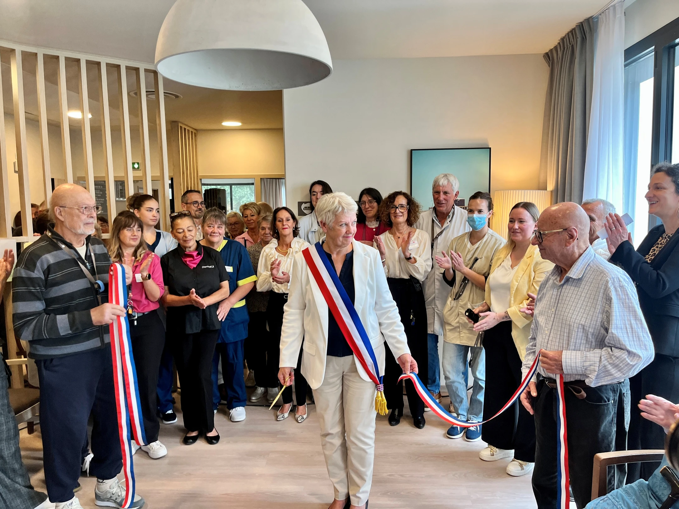 Inauguration établissement Domuvi charente maritime