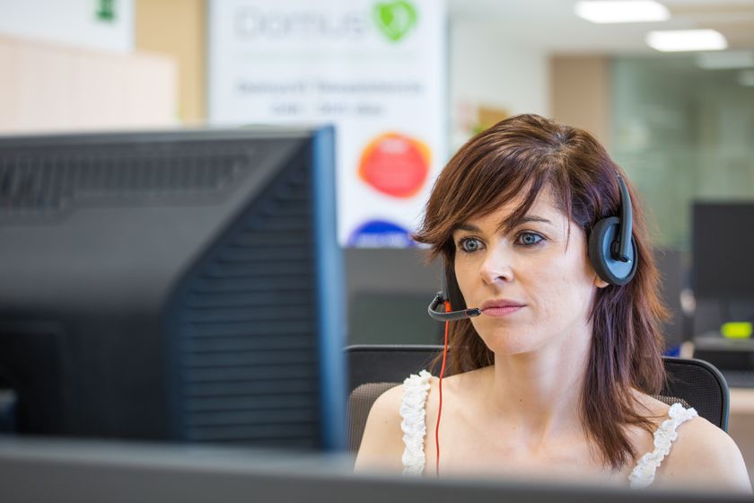 Centralita teleasistencia DomusVi