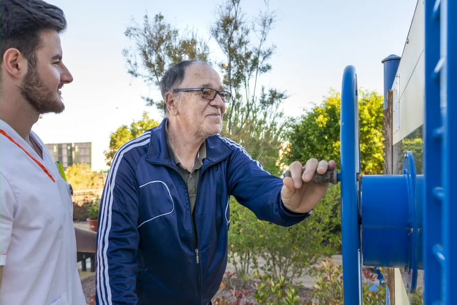 Rehabilitación para personas mayores