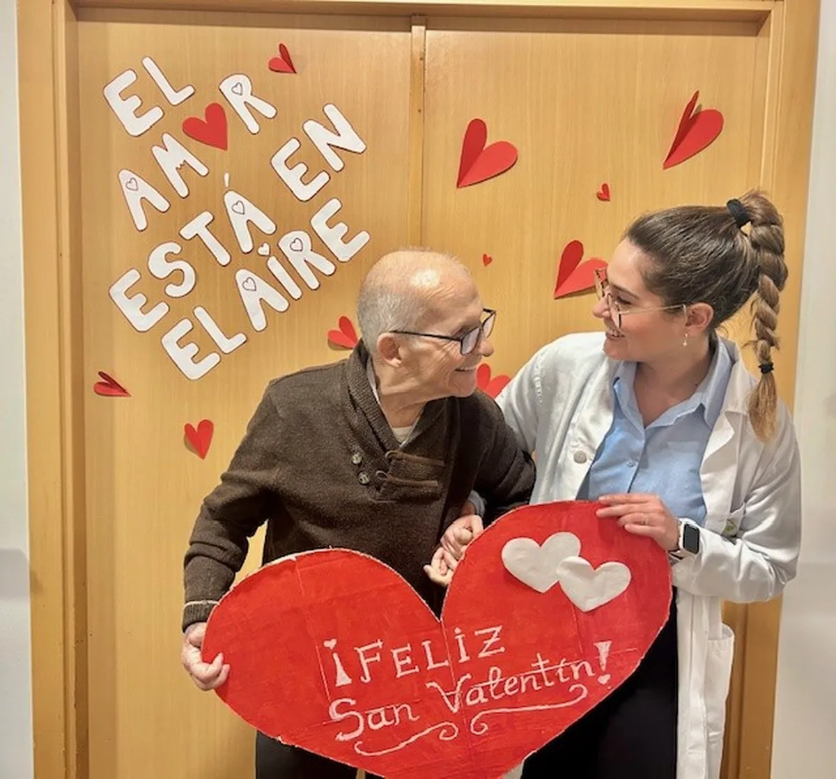 Fiesta de San Valentín en la residencia