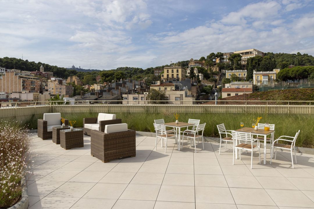 Terraza DomusVi Gràcia
