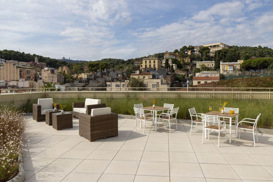 Terraza DomusVi Gràcia