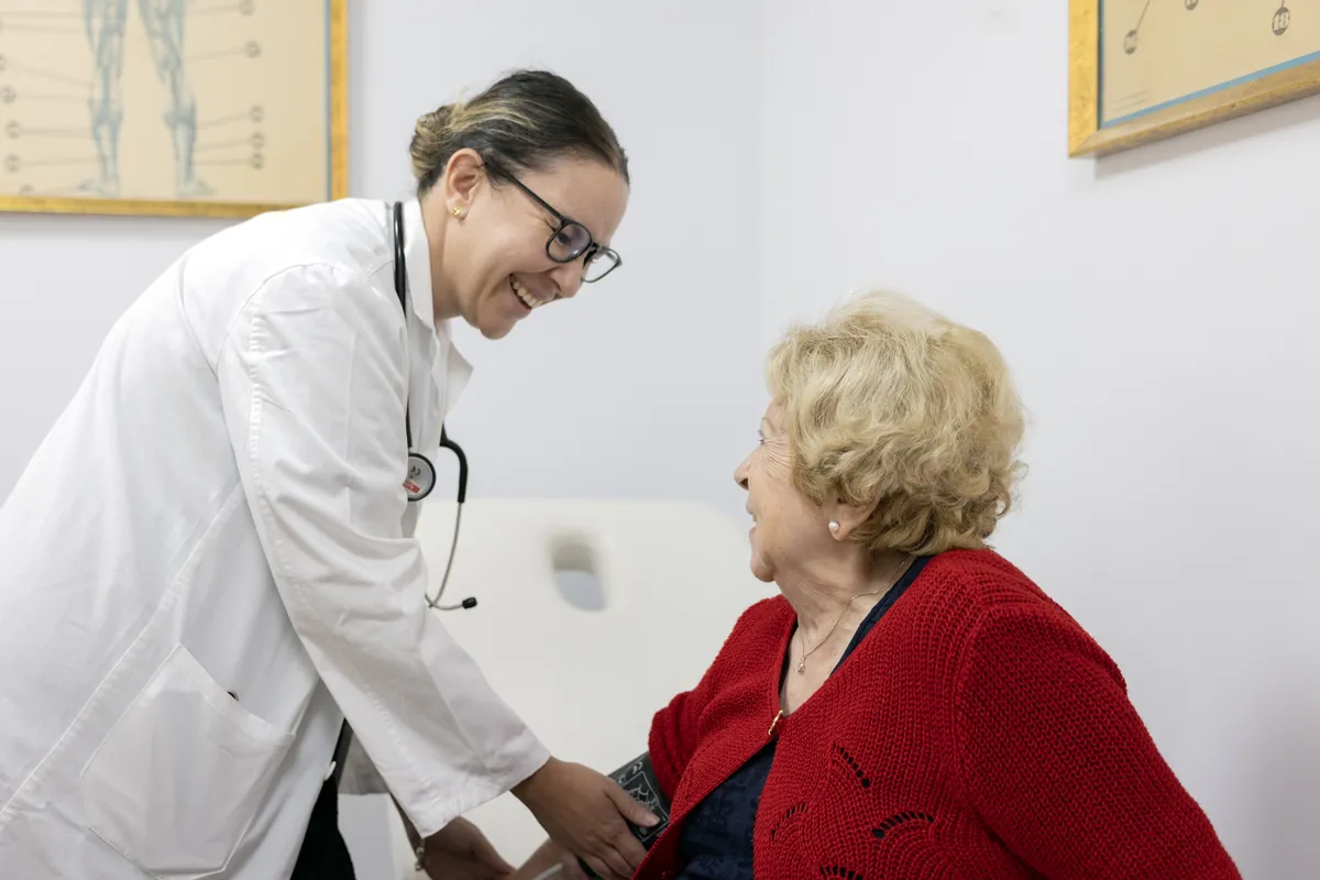 Valoración geriátrica a persona mayor