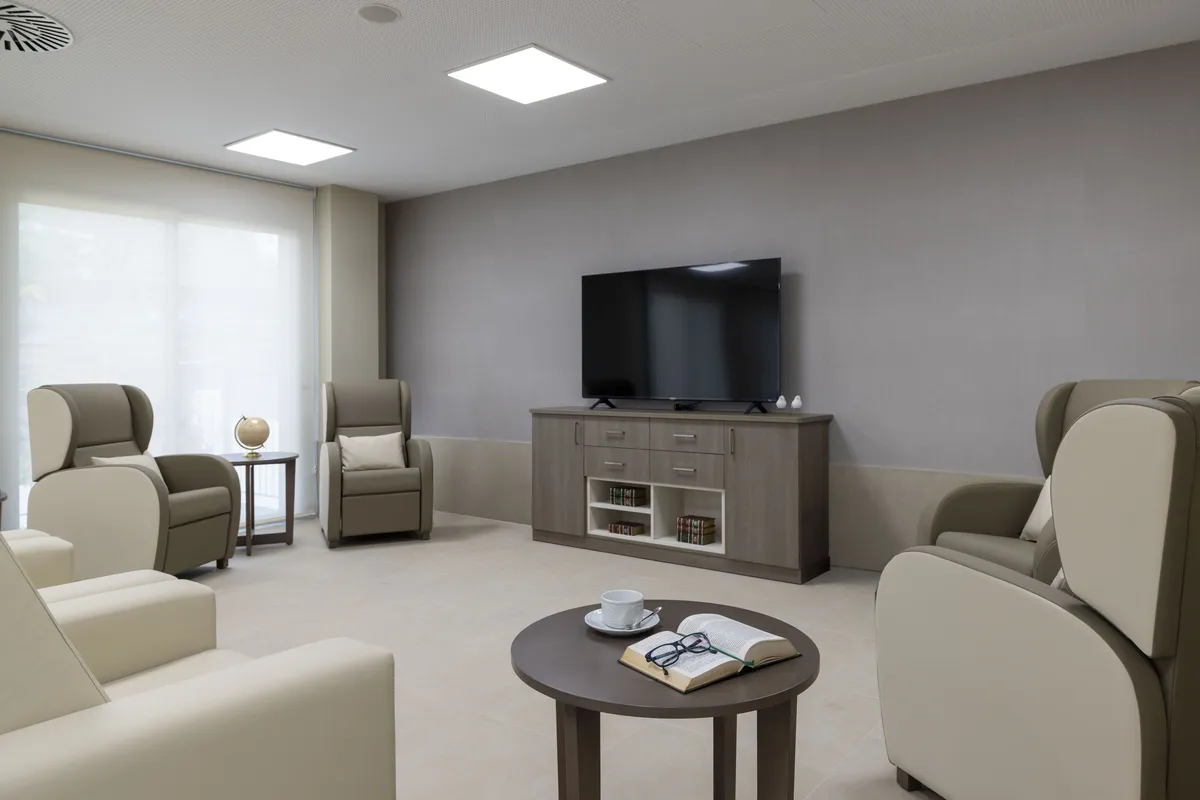 Sala de TV DomusVi Gràcia
