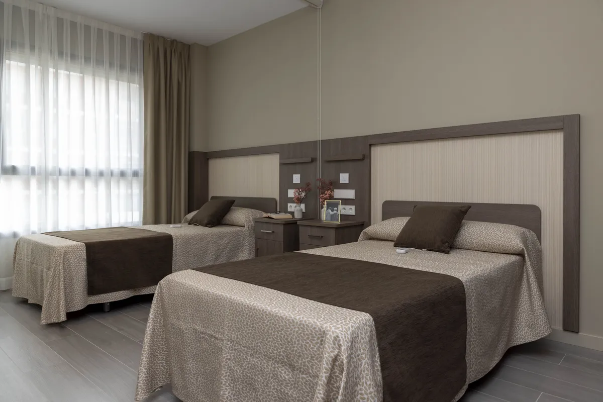 Habitación doble DomusVi Gràcia