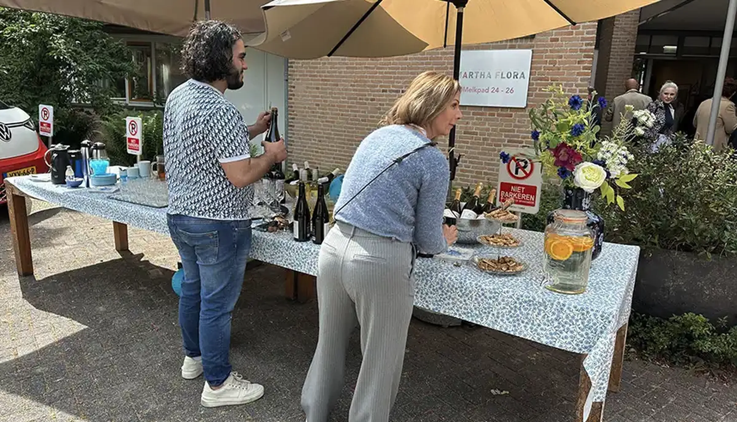 Vergeet mij niet opening martha flora
