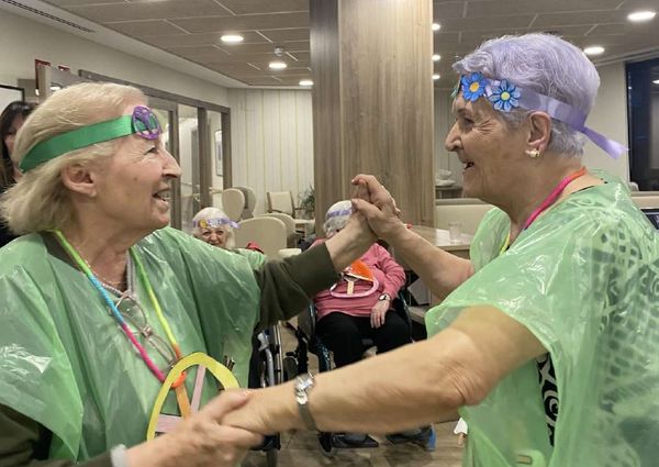 Fiesta de Carnaval en la residencia