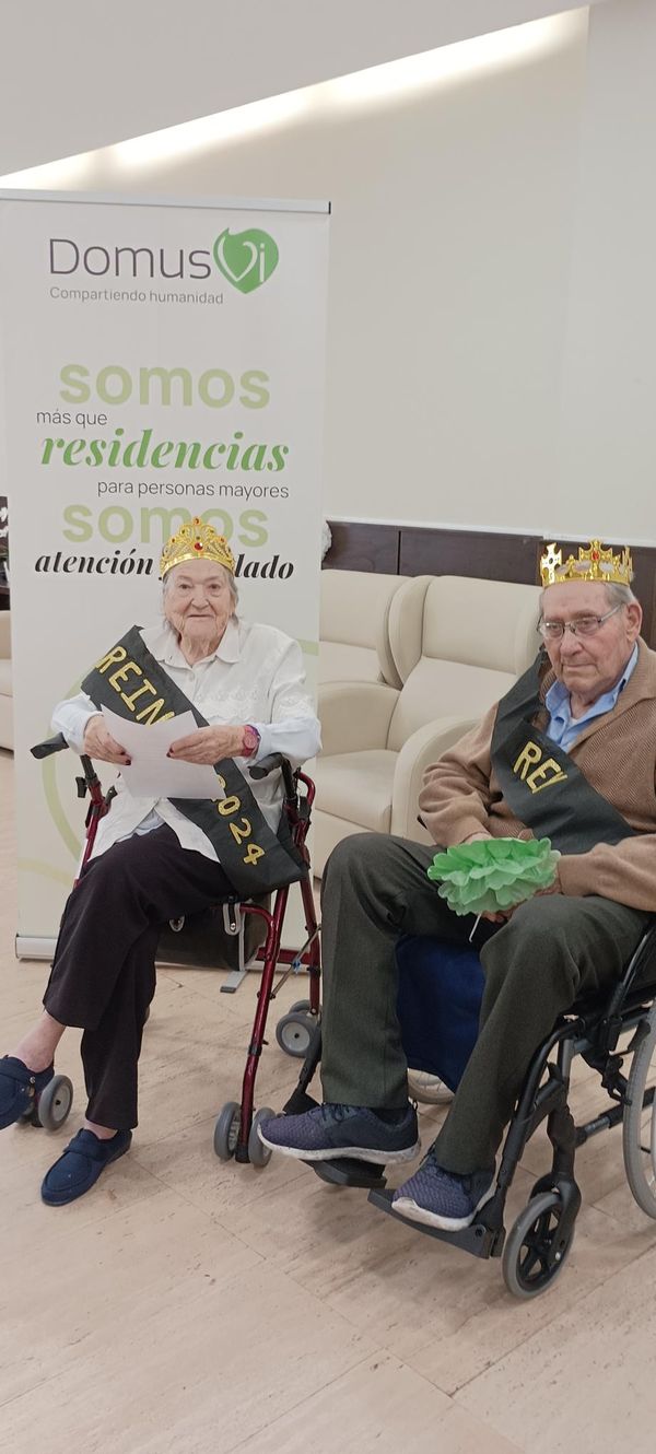 Reyes de la fiesta en el centro