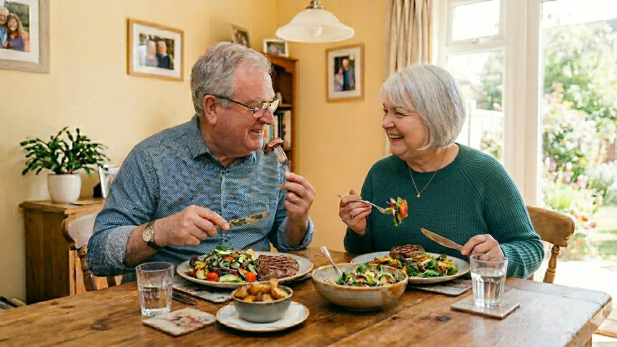 adultos-mayores-almorzando-Nutricionista-Acalis
