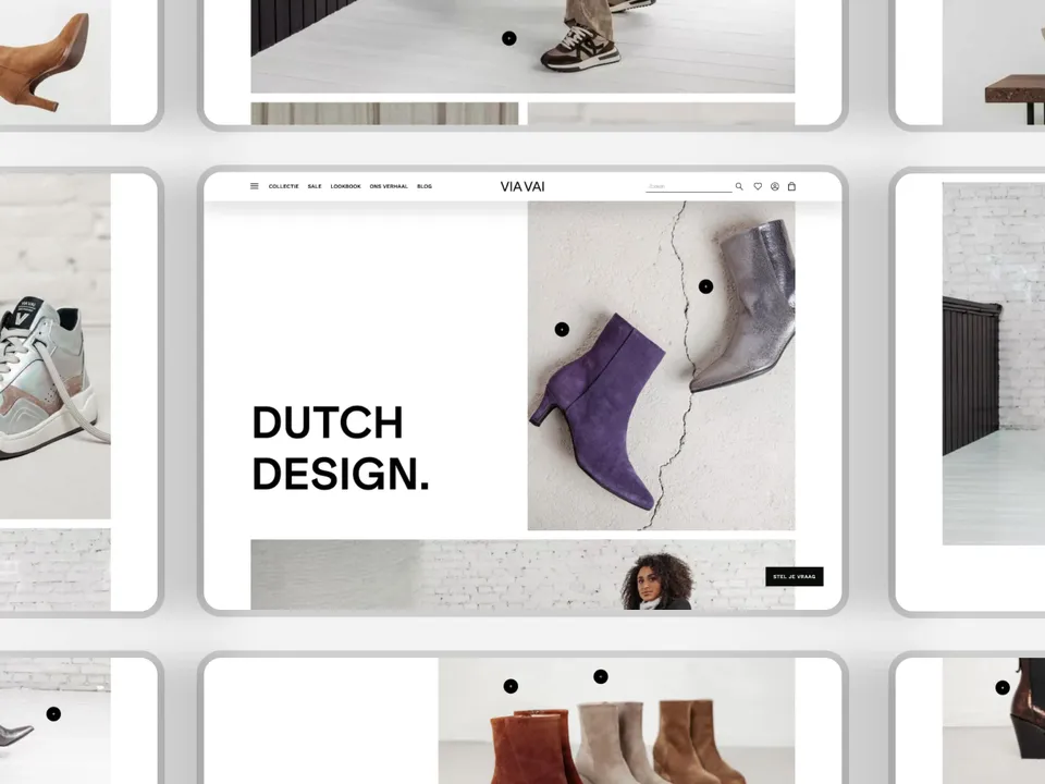 via vai collage webshop
