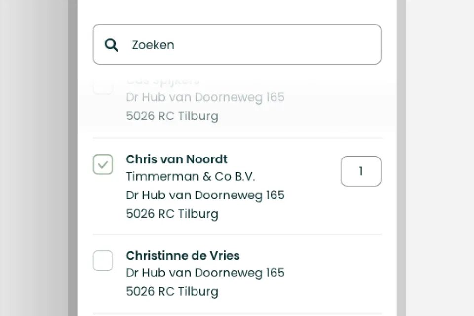 Cadeauplatform looff bezorging