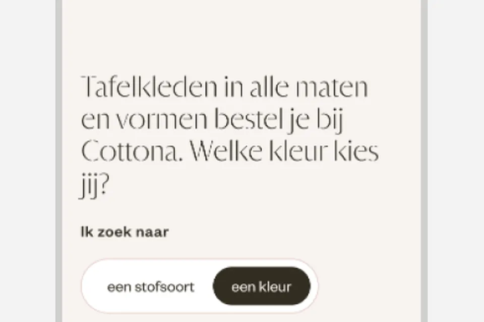 cottona webshop mobile