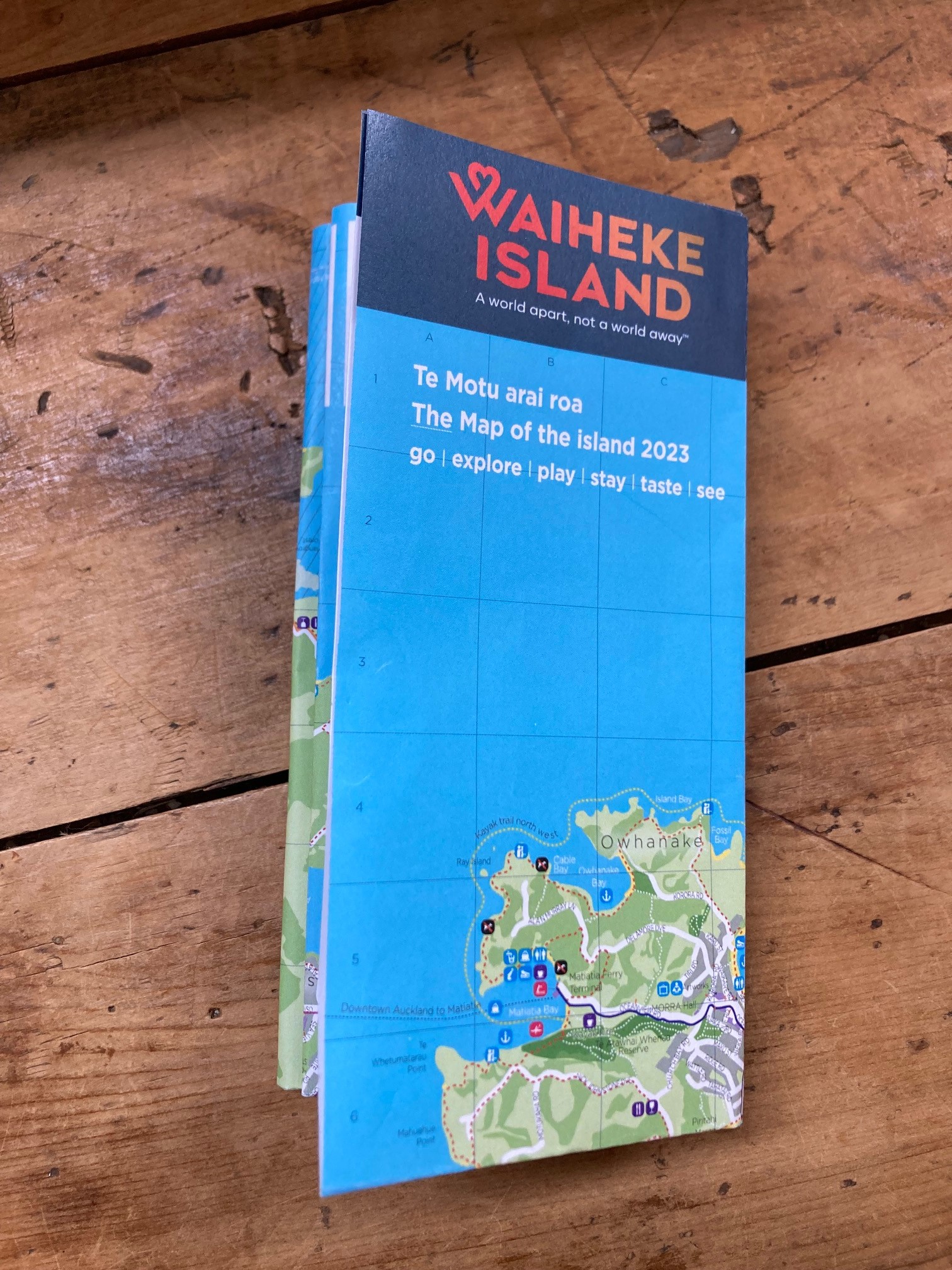Waiheke Tourist Map 60 Photos Arptravels Com The Waiheke Island Map By Tourism Waiheke 