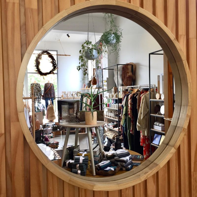 Inside Eclectic Boutique Clothing store and gift shop