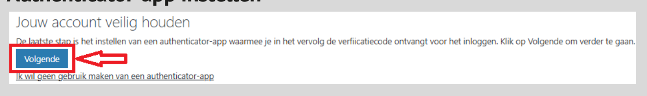 Screenshot 06 voor Mijn IBKI opleiders stappenplan om 2FA in te stellen