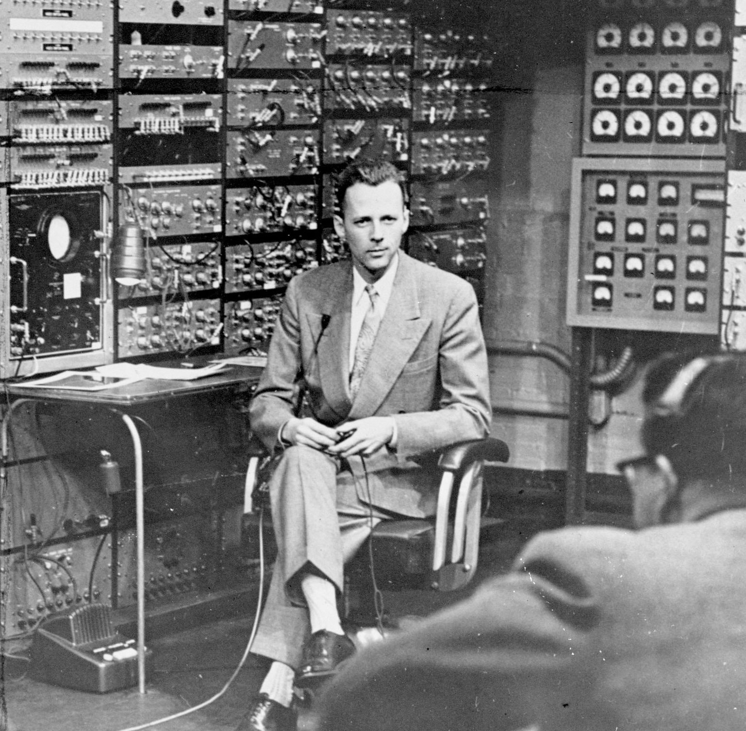 Forrester at MIT computer labs