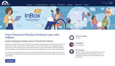 MoreStem Inbox screenshot - Lean games comparison
