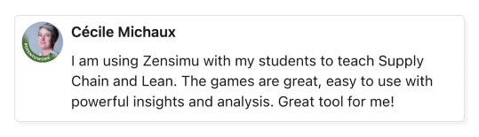 beer-game analysis testimonial