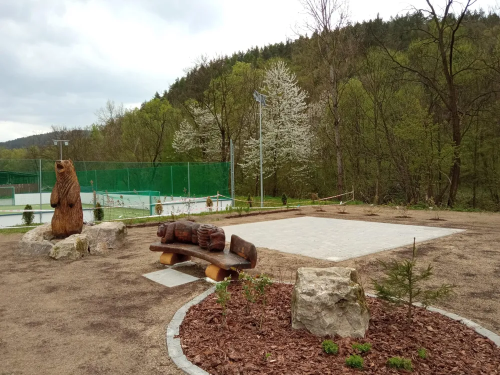 Park v obci Mestečko – Mestečko, fotografia 19