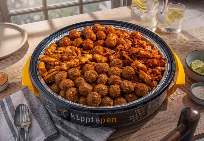 Kippie Sate en ballenpan