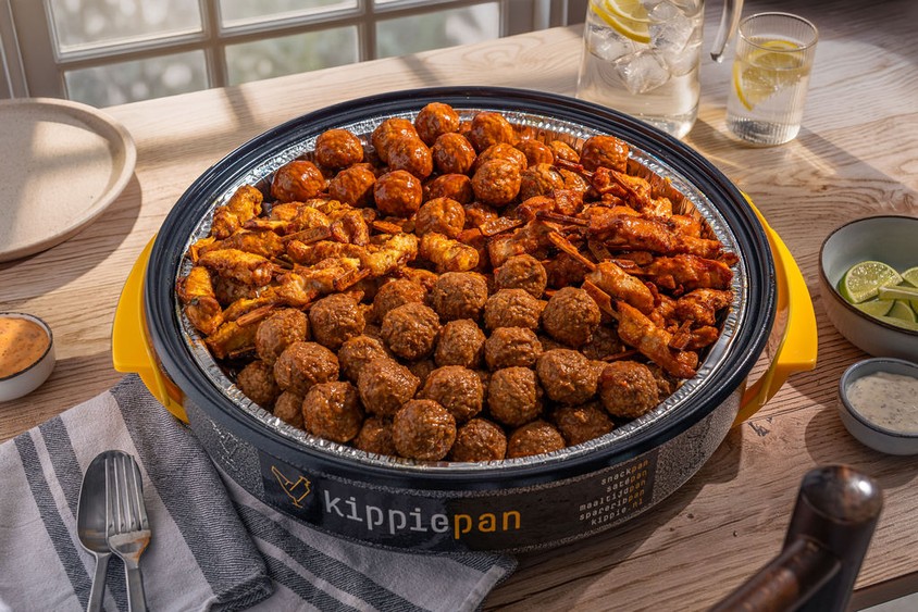 Kippie Sate en ballenpan