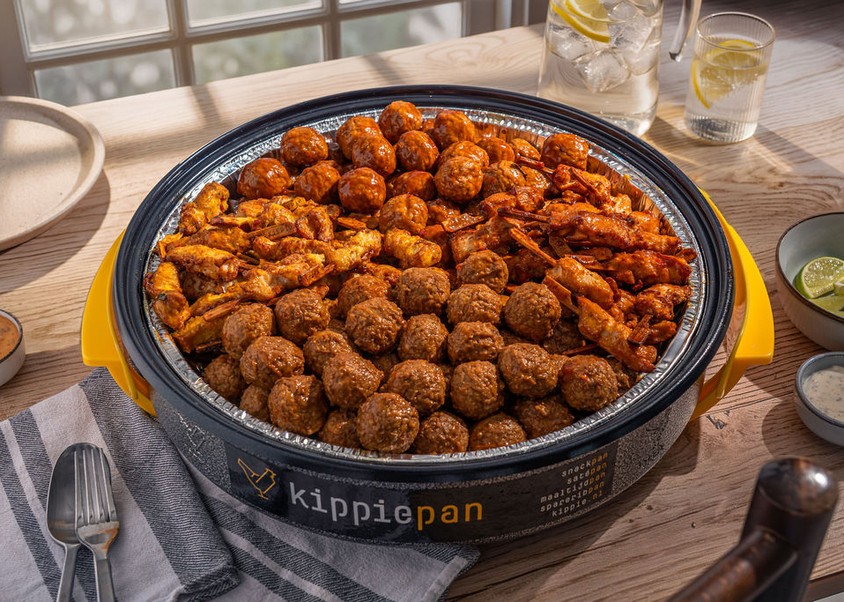 Kippie Sate en ballenpan