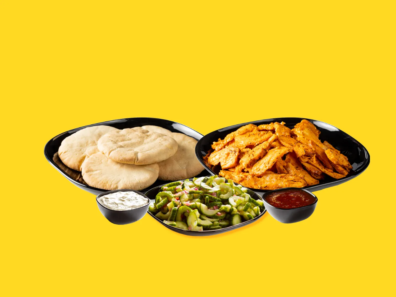 Donerpakket deluxe voor €14,99!