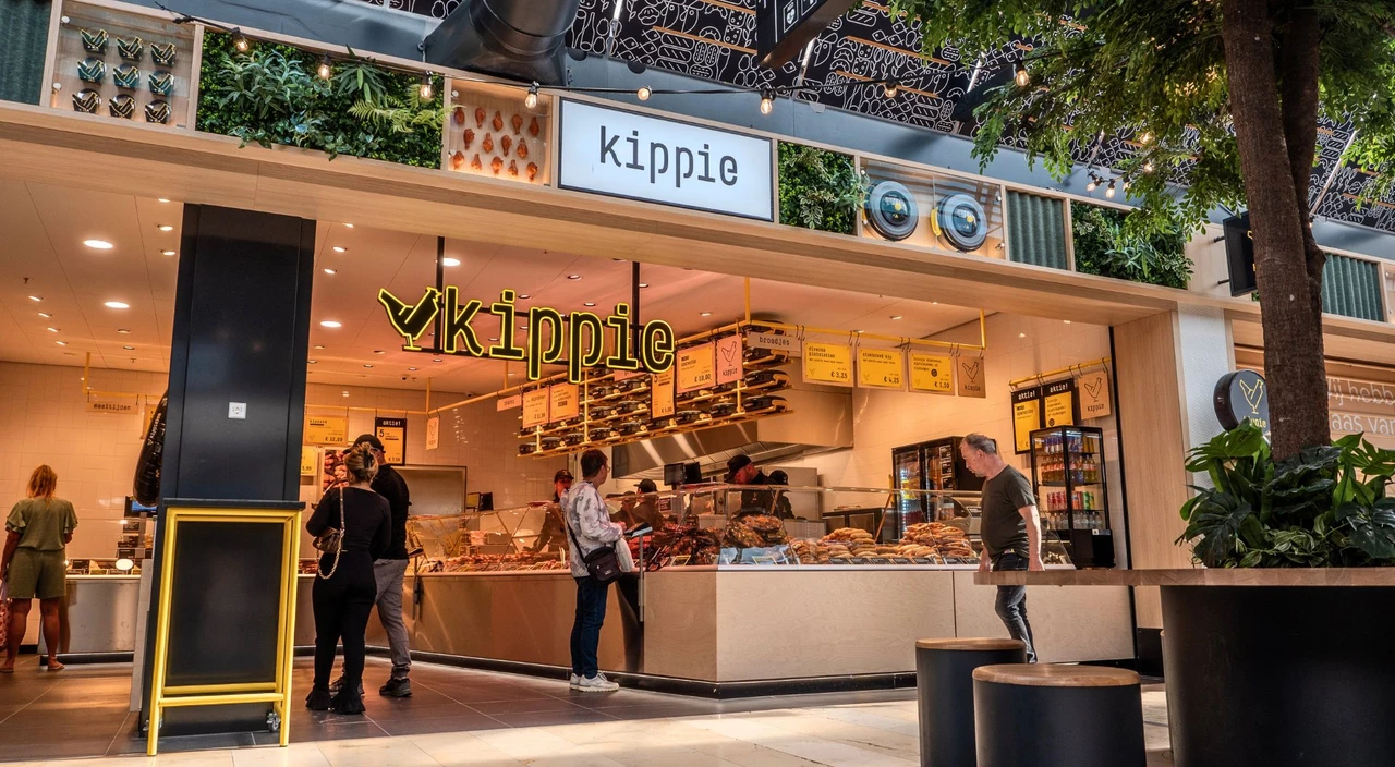 Vooraanzicht van Kippie Nieuwegein in winkelcentrum Cityplaza