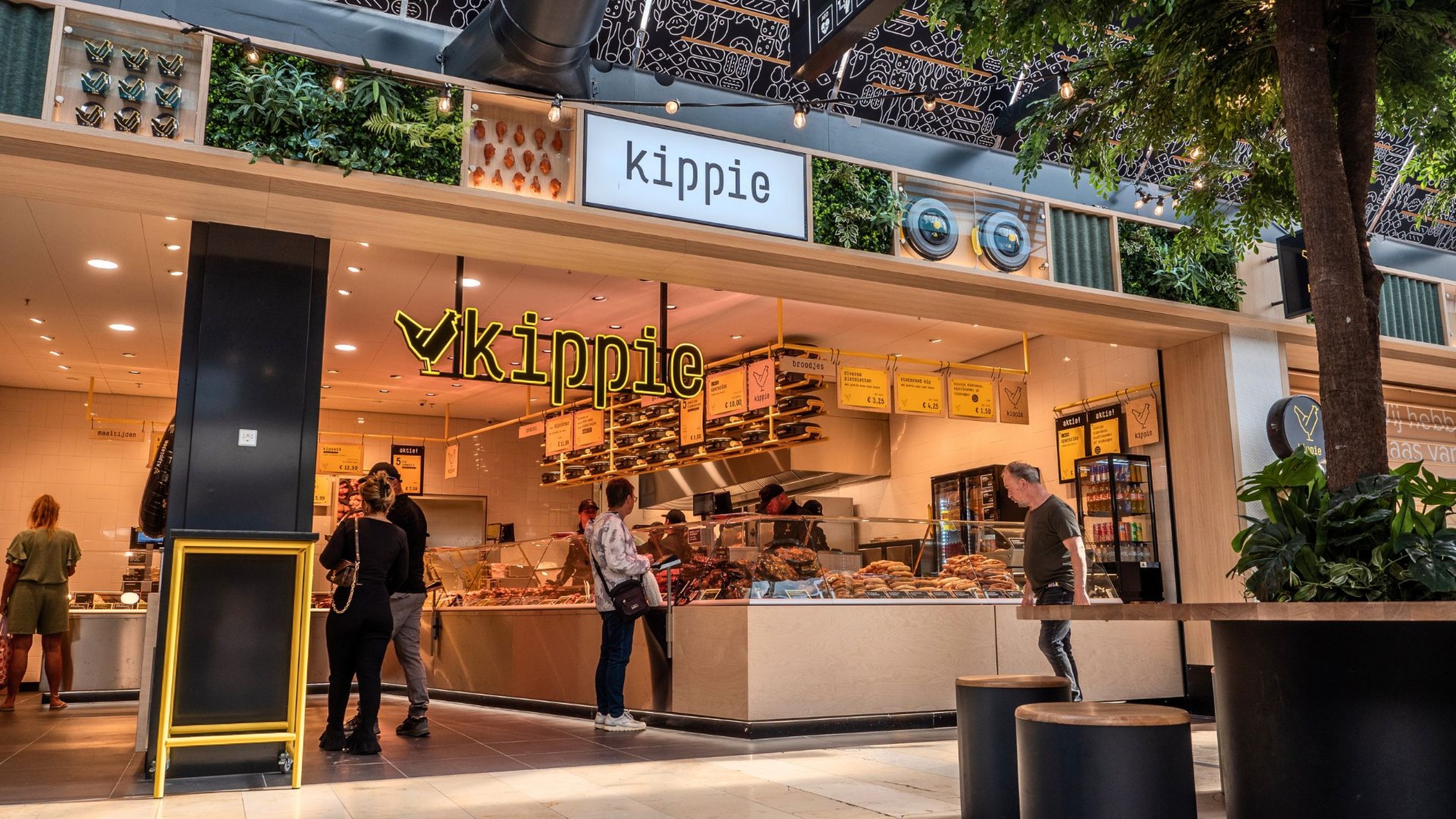 Vooraanzicht van Kippie Nieuwegein in winkelcentrum Cityplaza