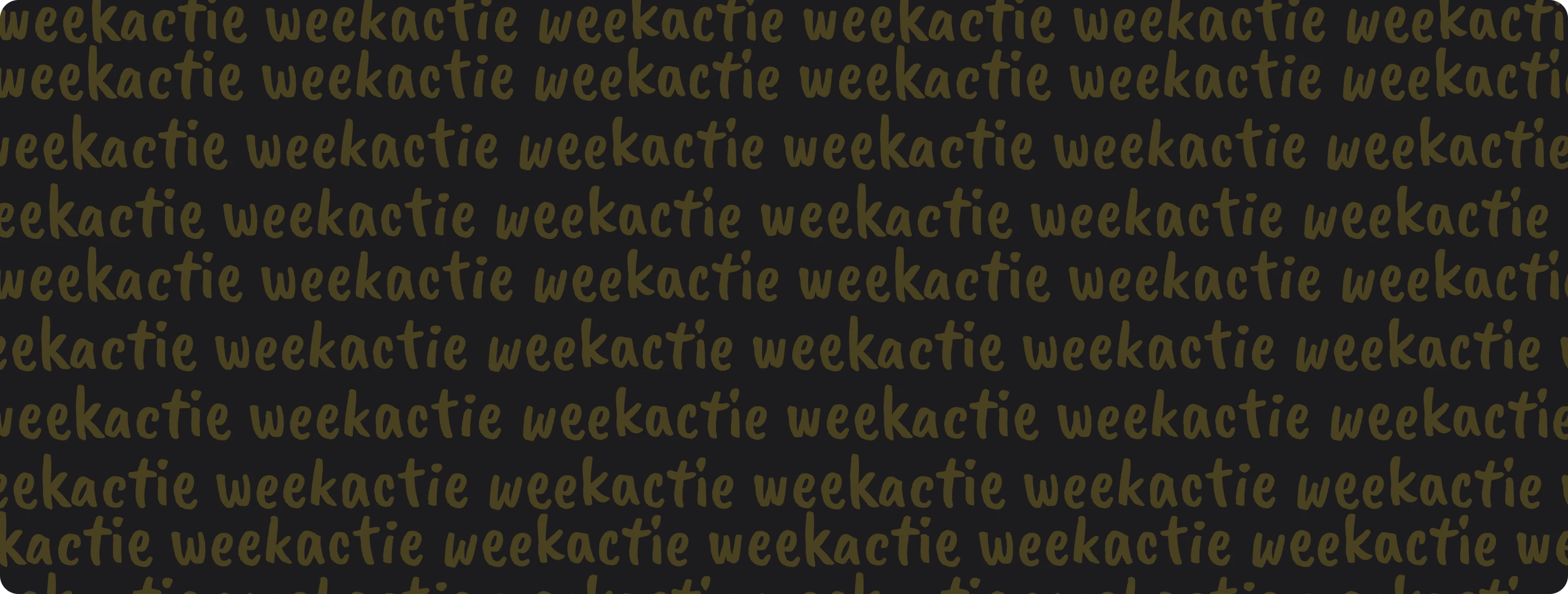 Weekactie achtergrond