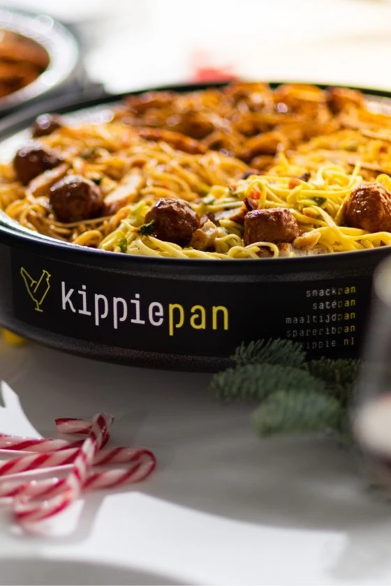 Maaltijdpan met 4 soorten maaltijden 