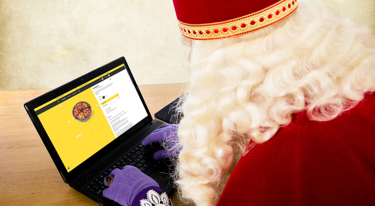 Sinterklaas besteld Kippiepan op Kippie.nl