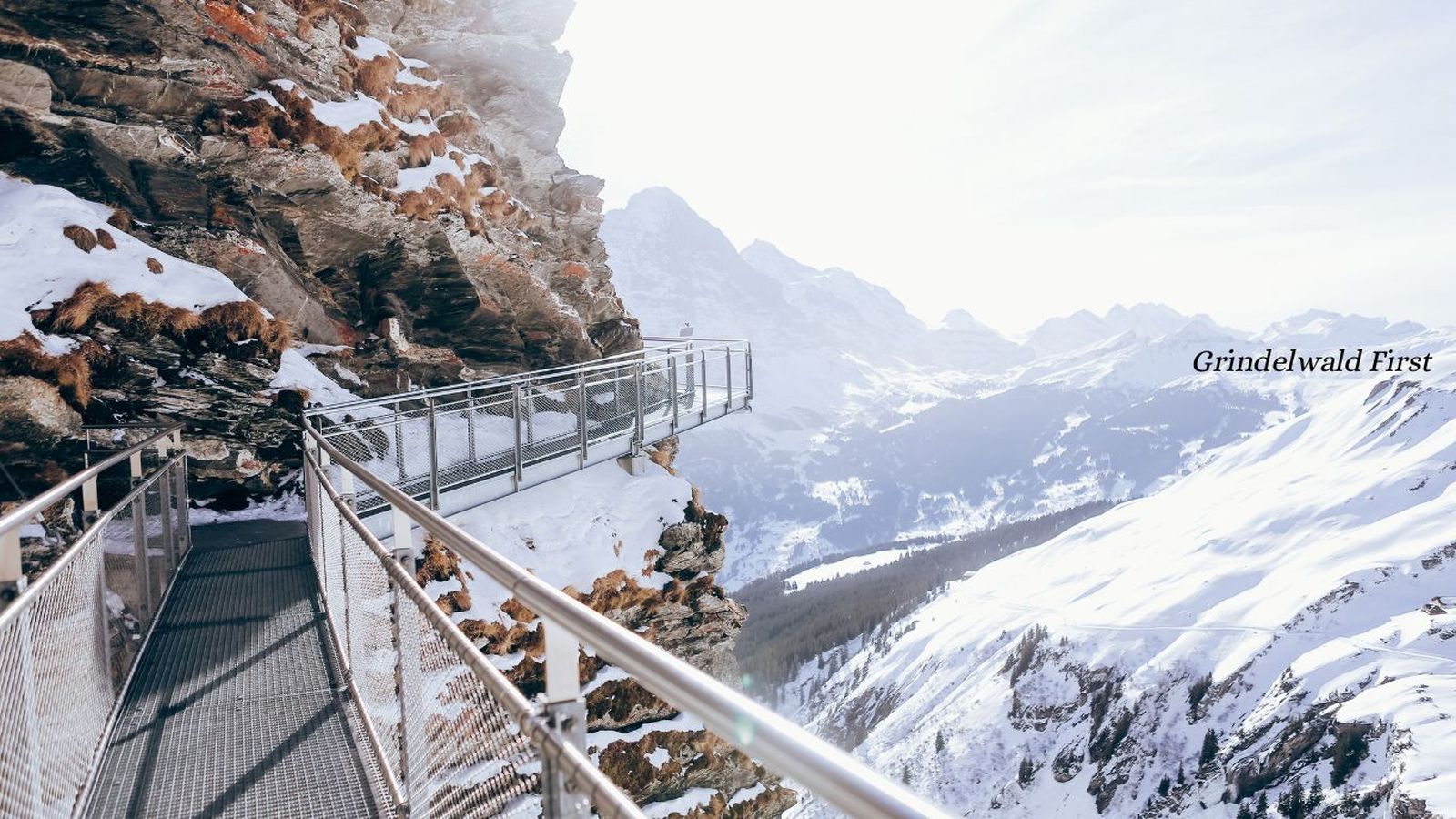 Grindelwald first cliff walk, Switzerland