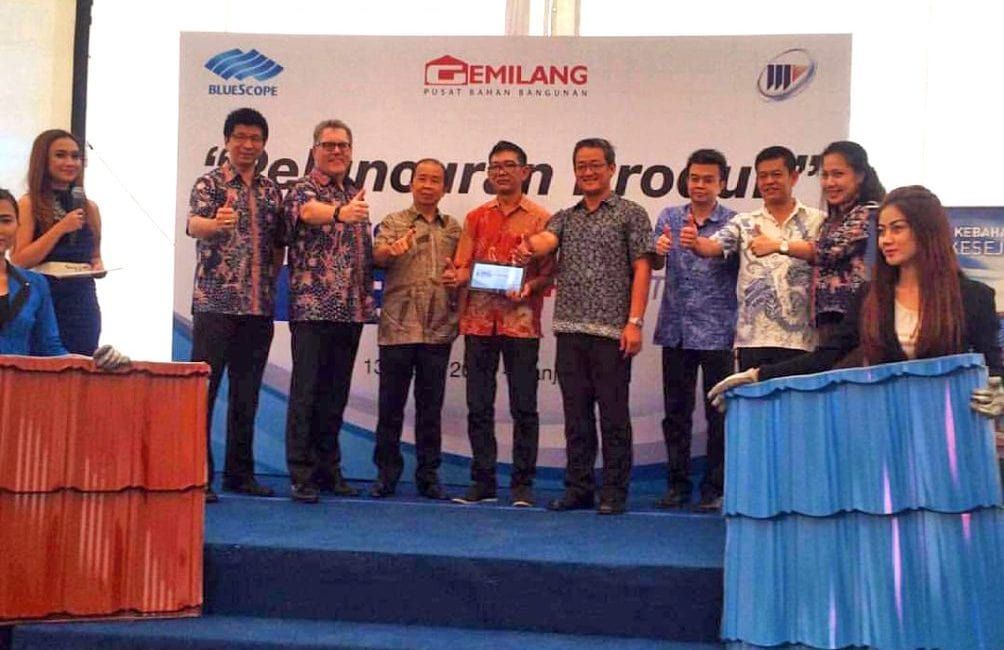 PT. NS BlueScope Indonesia BlueScope ZacsTM Co-Branding Launch Banjarmasin