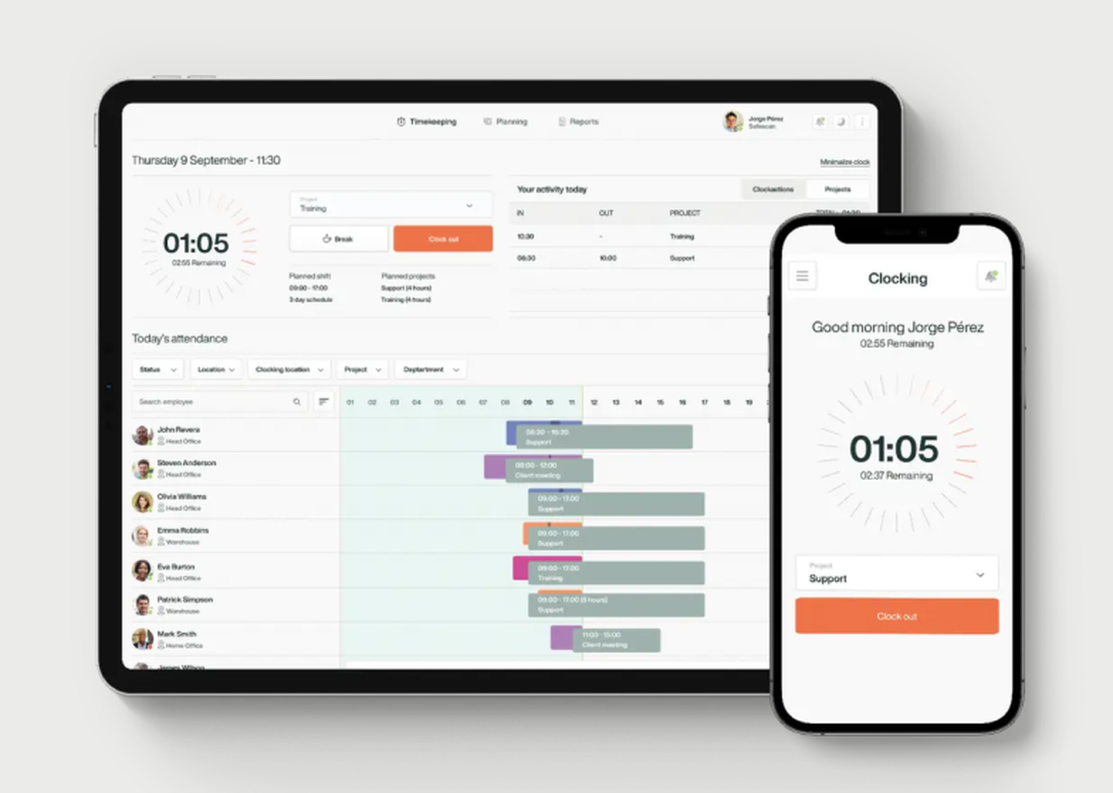 Time & Attendance image