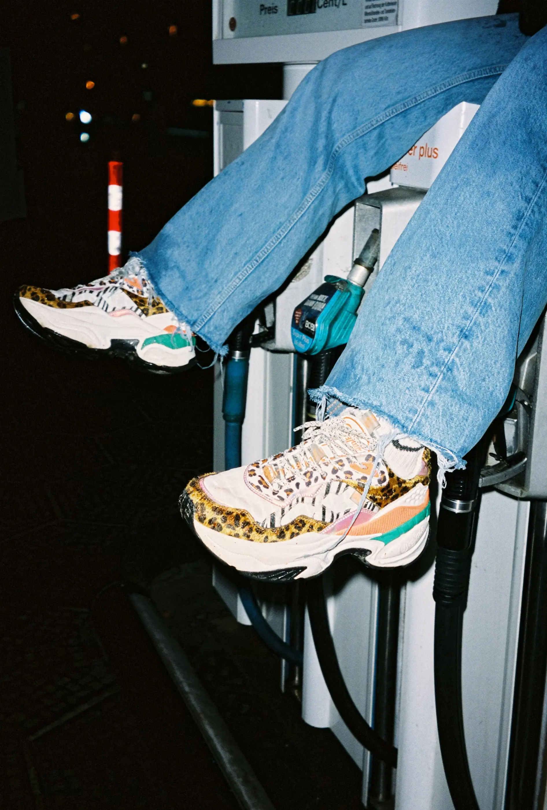 Shoes in the dark