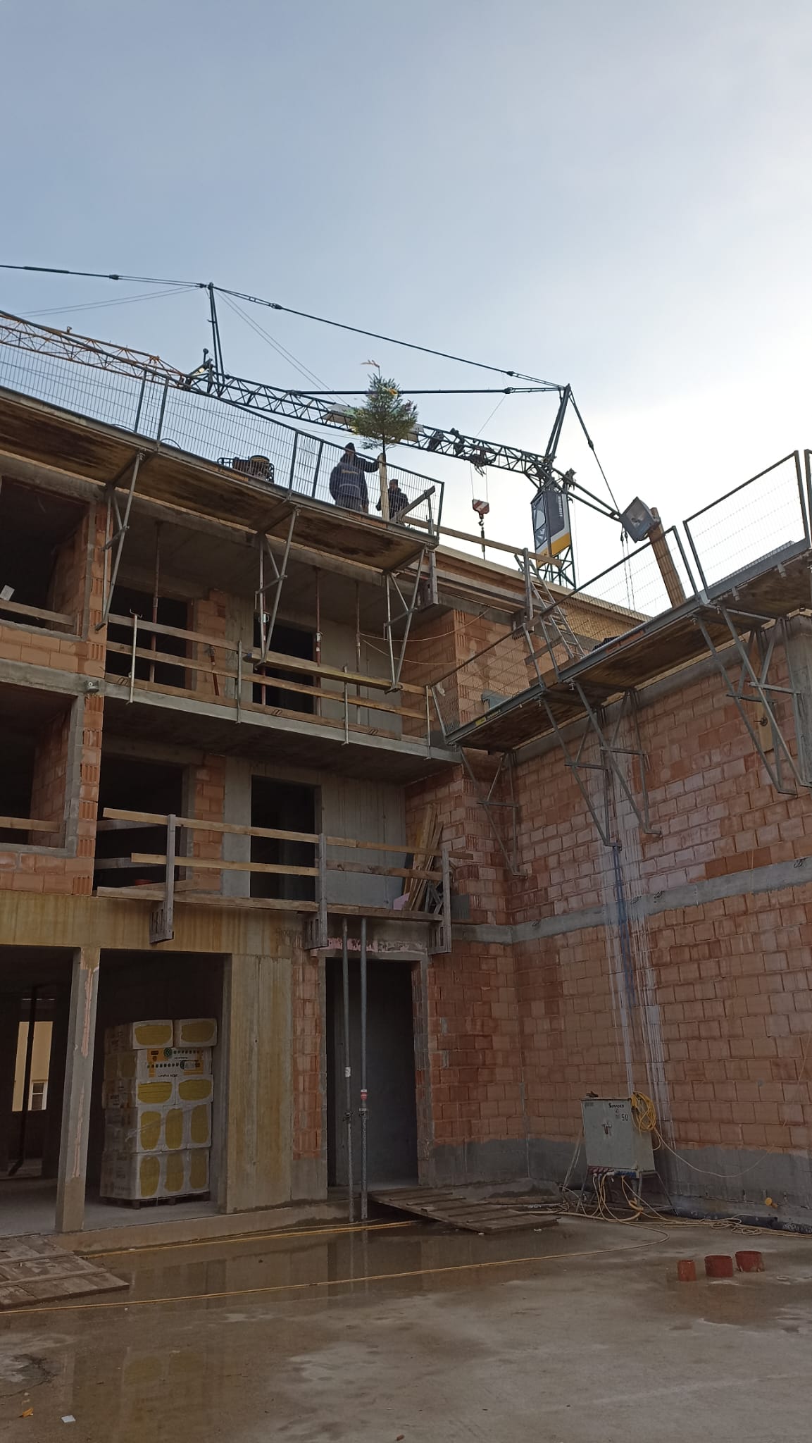 Gleichenfeier beim Gesundheitszentrum Schwertberg