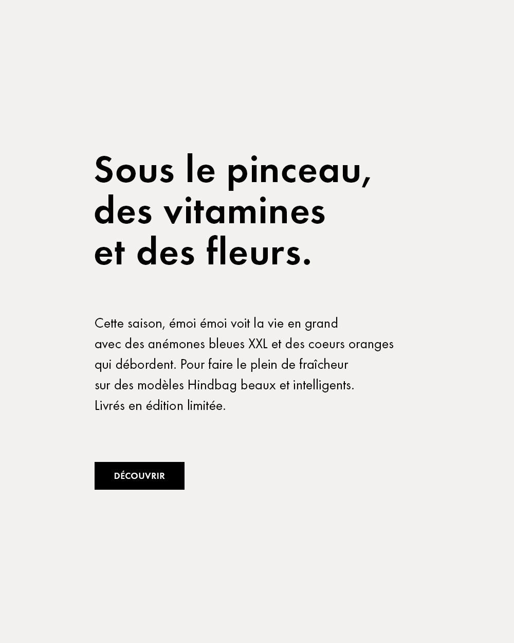 LOOKBOOK HINDBAG X ÉMOI ÉMOI BLOC X2 DESK 4