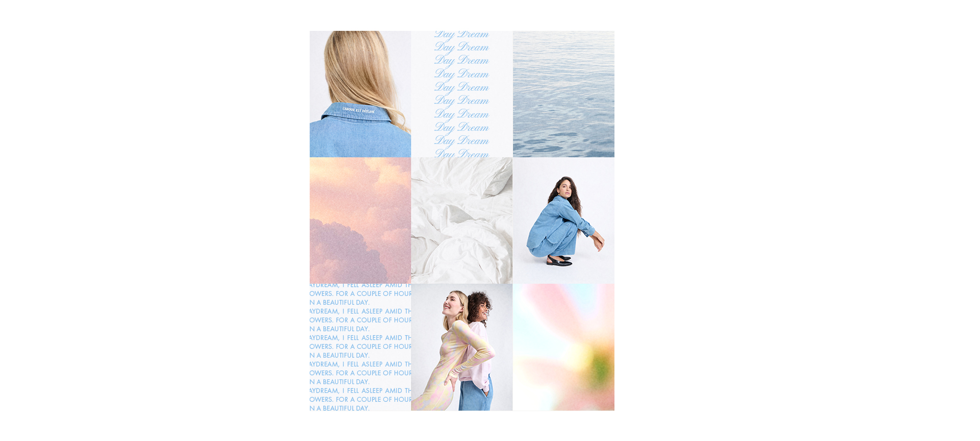 LOOKBOOK DAY DREAM BLOC FULL DESK 0